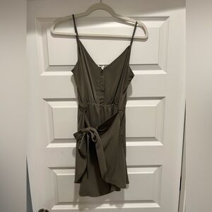 BCBC Generation Olive Green Dress